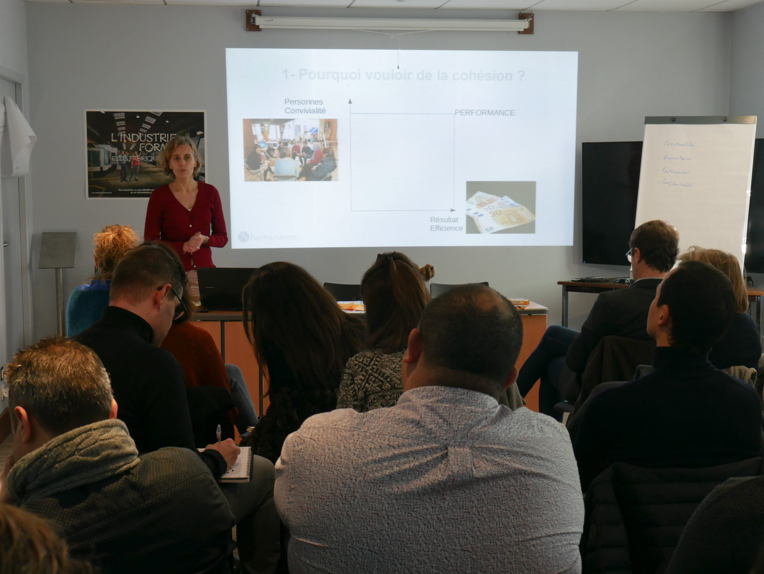 Animation d'un atelier de cohésion - Medef 17 à La Rochelle - Humanance