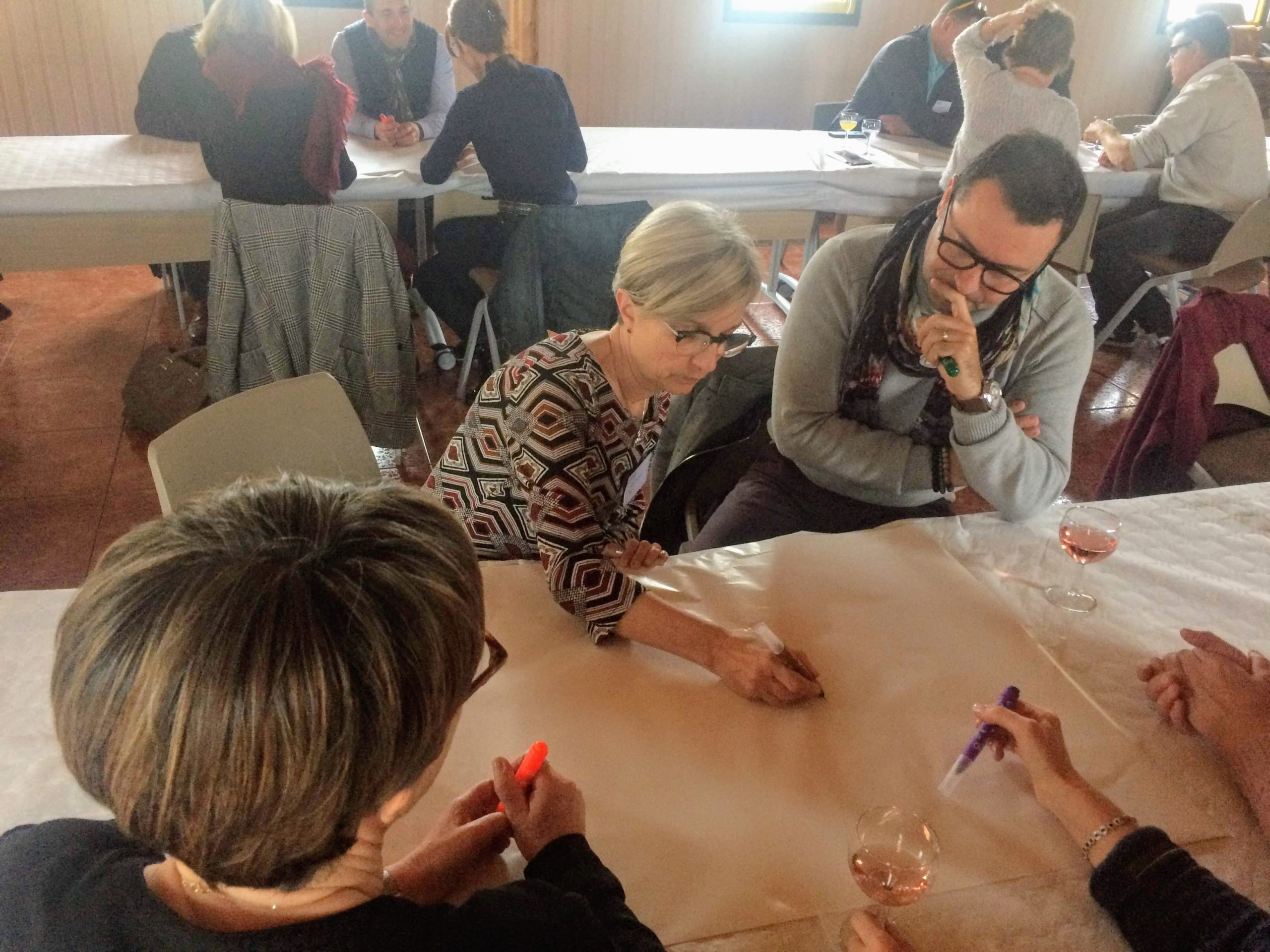 World café - Intelligence collective - Charente-maritime - Humanance