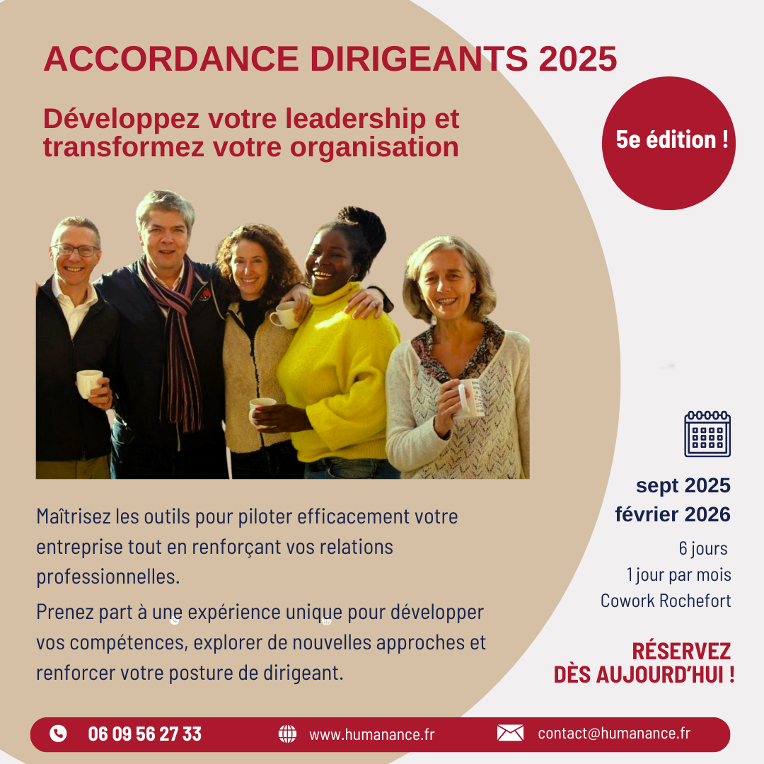 Formation Management "Accordance dirigeants 2025" à Rochefort